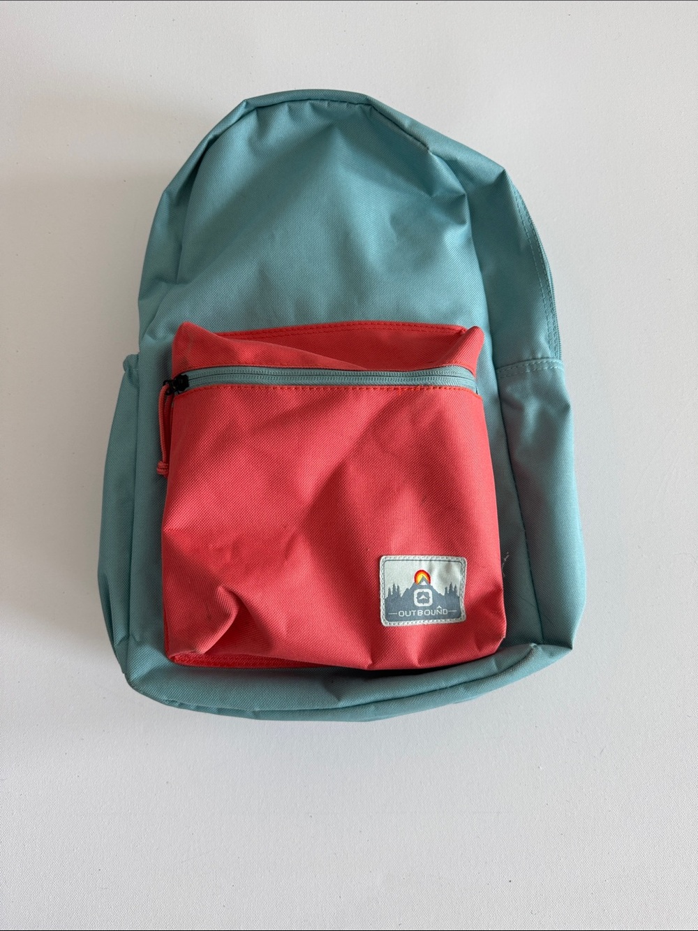 Unbranded Teal and Red Everyday Backpack for Men